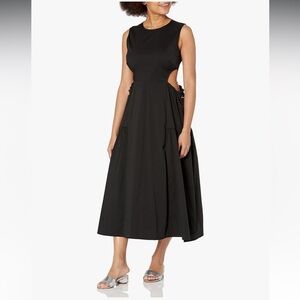 Moon River Side Cut Out Sleeveless Dress